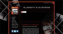 Desktop Screenshot of element5.co.uk