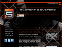 Tablet Screenshot of element5.co.uk